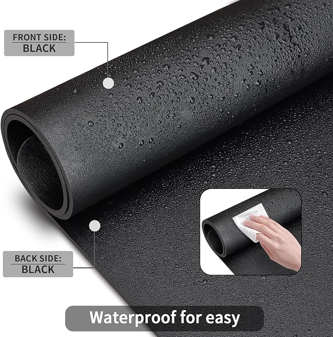 KINGFOM Desk Pad Office Desktop Protecter, PU Leather Desk Mat Blotters - Image 5