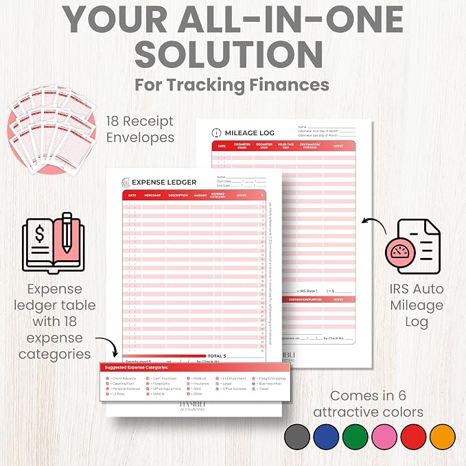Extra Large Receipt Envelope & Receipts Organizer - Image 2