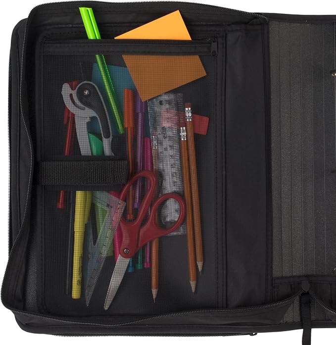 Five Star Zipper Binder, 2 Inch 3-Ring Binder - Image 3