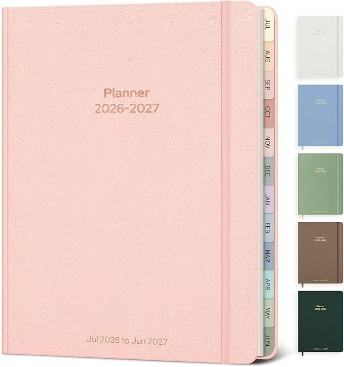 Planner 2026-2027 Monthly and Weekly Academic Planner July 2026 by Unknown