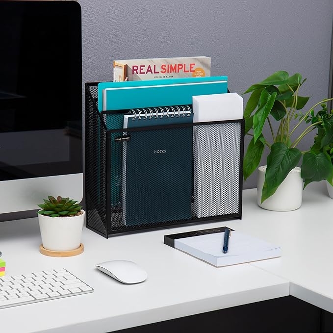 Mind Reader Metal Mesh File Organizer - Image 2