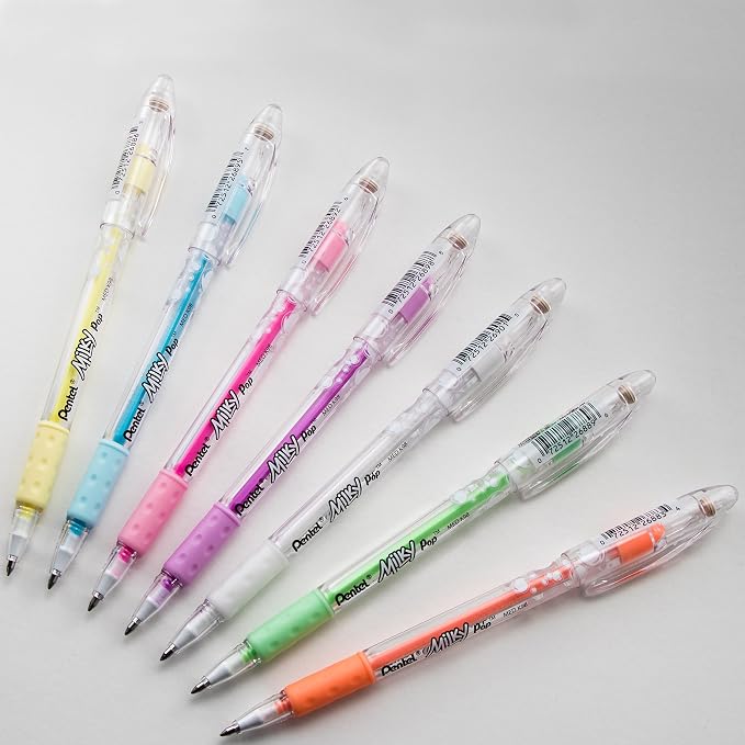 Pentel Arts Milky Pop Pastel Gel Pen, 0.8mm Medium Line - Image 5