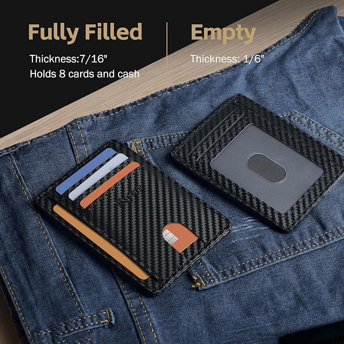 Espera Slim Minimalist Front Pocket Wallet - Image 3