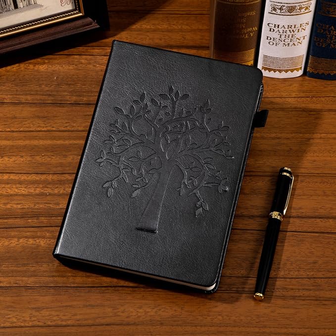 CAGIE Leather Bound Journal for Men & Women, A5 Lined Notebook - Image 6