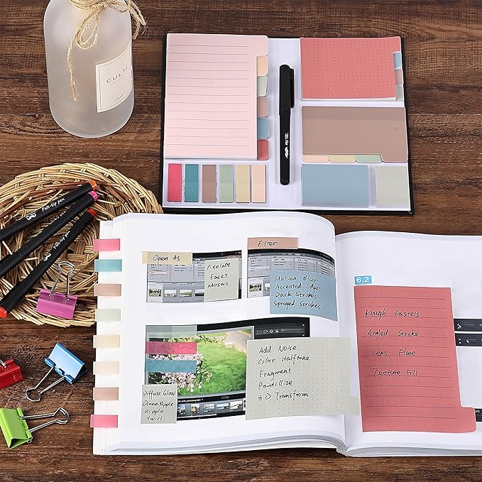 Mr. Pen- Sticky Notes Set, 410 Pack, Ruled | Dotted & Blank Notes - Image 3