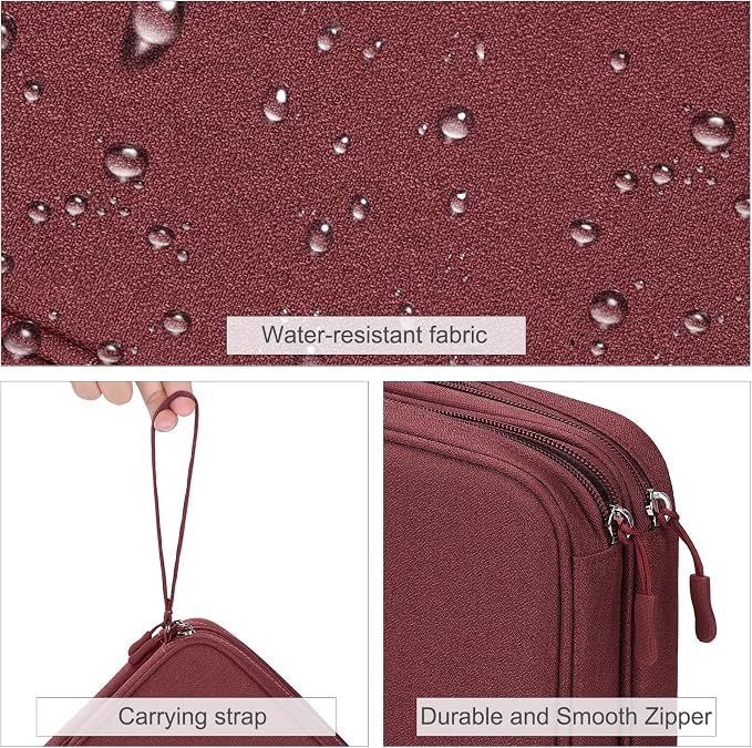 FYY Electronic Organizer, Extra Large Travel Cable Organizer Bag Pouch Portable - Image 4