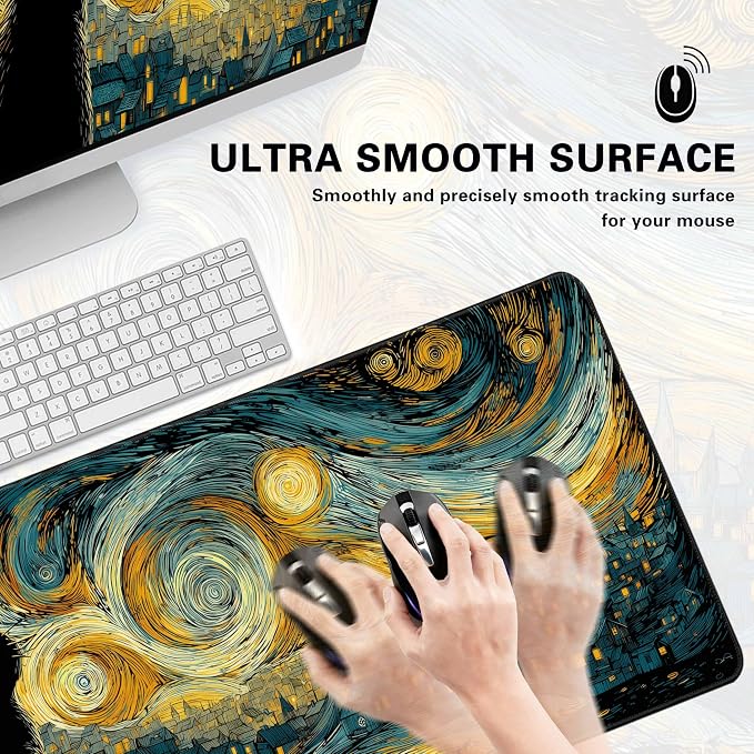 Desk Cover Mat, Extended Large Anime Mouse Pad, Computer Laptop Mat Desk Decor - Image 3
