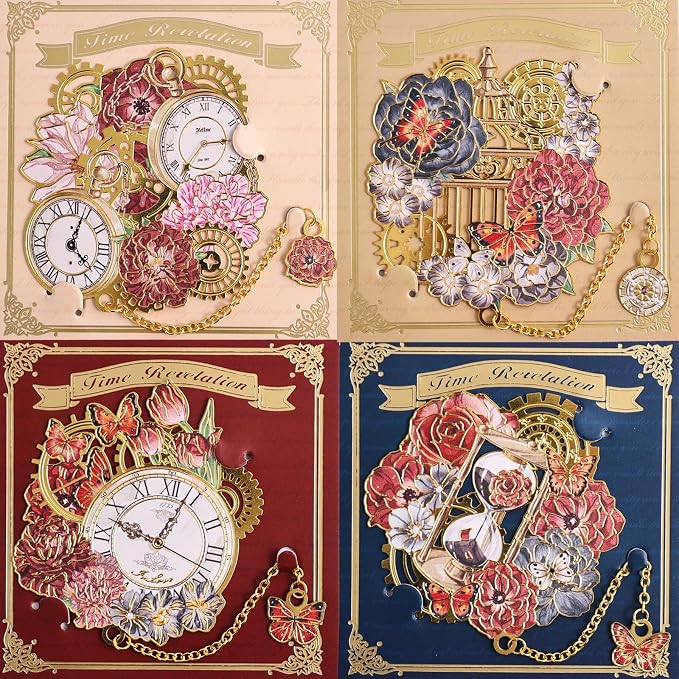 4pcs Vintage Metal Bookmark - Image 6