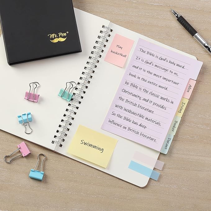 Mr. Pen- Sticky Notes Set, 410 Pack, Ruled | Dotted & Blank Notes - Image 8