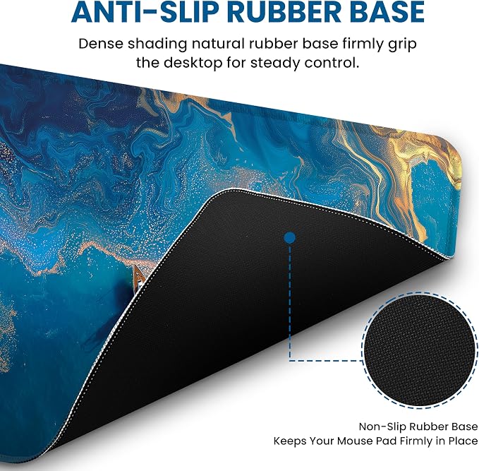 Aesthetic Desk Mat, Cute Coastal Escape Desk Pad Protector - Image 3