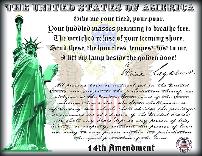 US Naturalization and Citizenship Certificate Holder. Gold American Eagle - Image 6