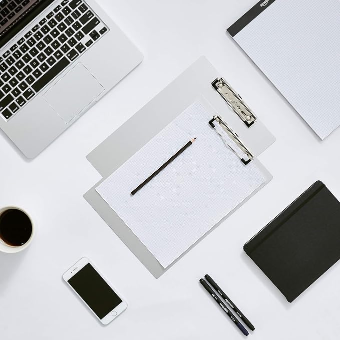 Amazon Basics Aluminum Office Clipboard, Letter Size - Image 5