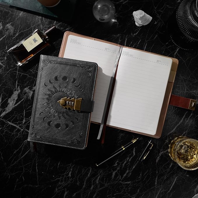 ZXHQ Lock Diary for Women & Men - Image 4