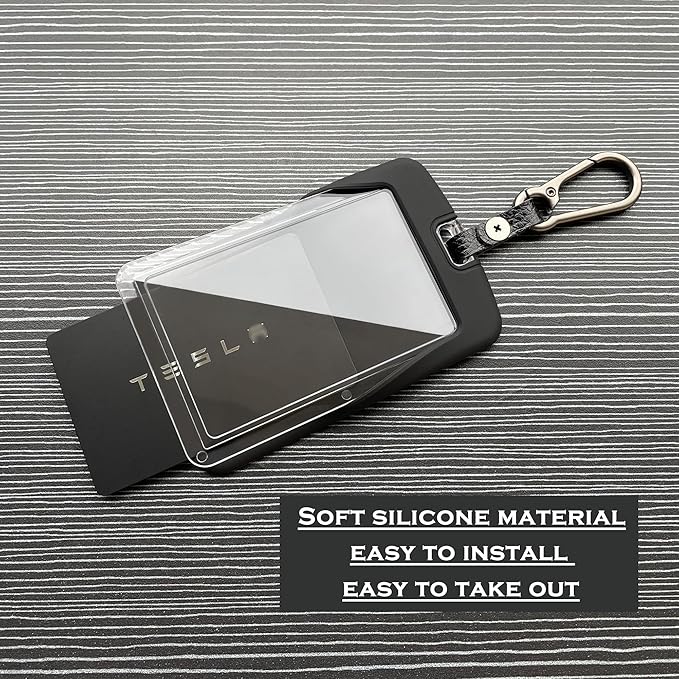 TANDRIVE 2PCS Silicone Key Card Holder Case Compatible - Image 4