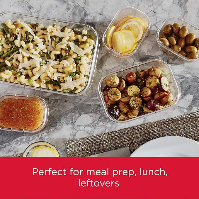 Rubbermaid Brilliance BPA-Free 3 Set Food Storage Containers - Image 3