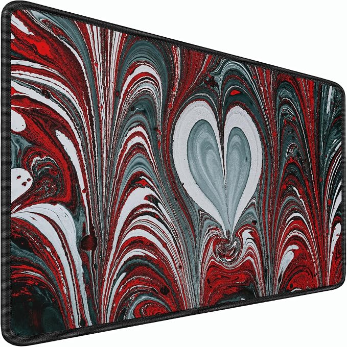 Gaming Mouse Pad, 31.5x15.7 inch Large Extended Computer Keyboard Mouse Mat by Naukay