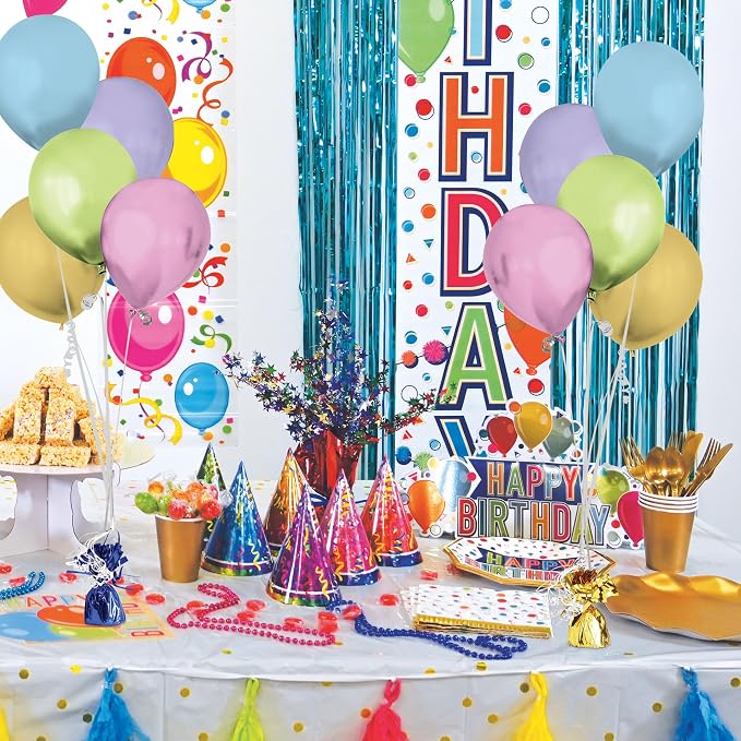 Beistle Metallic Wrapped Balloon Weights – 12 Pack, Party Décor - Image 5