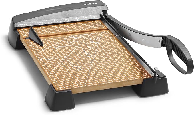 X-ACTO Heavy Duty Wood Guillotine Paper Trimmer, Designed - Image 3