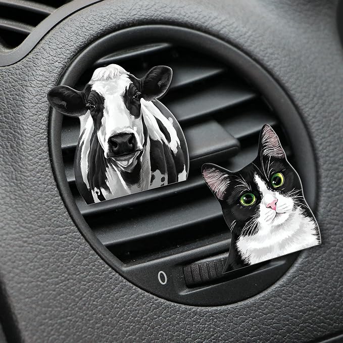 WIRESTER Fresh Scented Car Air Freshener Vent Clip, Decorative Accessories - Image 5