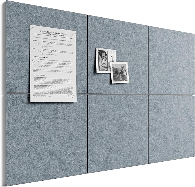 Bumusty Large Cork Board 36" x 24" Alternative by BUMUSTY