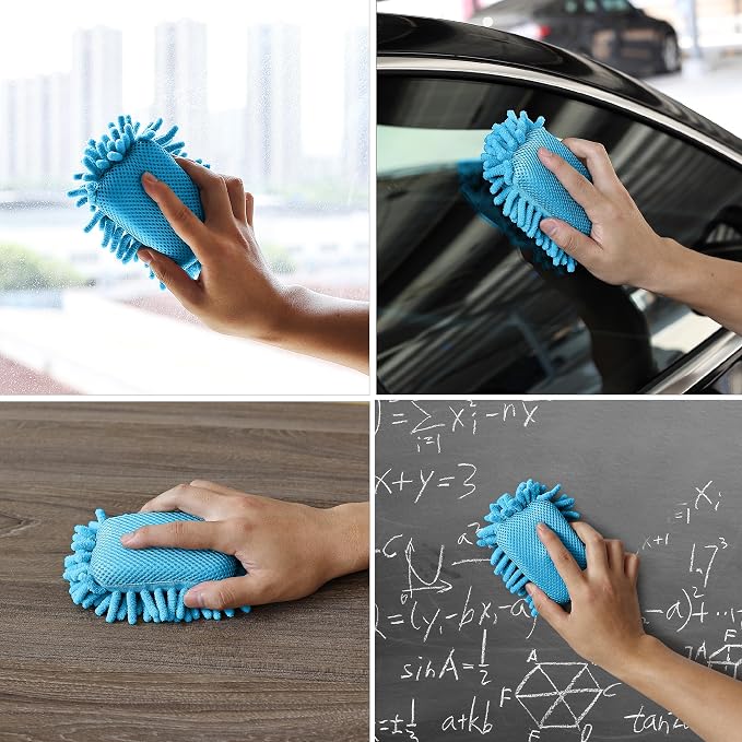 Mr. Pen- Magnetic Microfiber Shag Whiteboard Erasers, 4 Pack | Dual Surface - Image 7