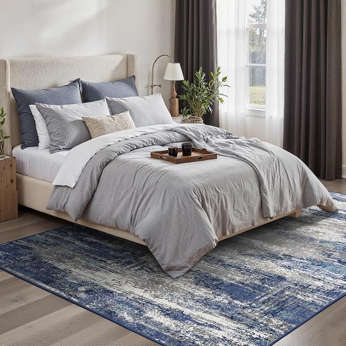 GENIMO 5x7 Area Rugs-Washable Area Rug Lightweight Low Pile, Non Slip Indoor - Image 3