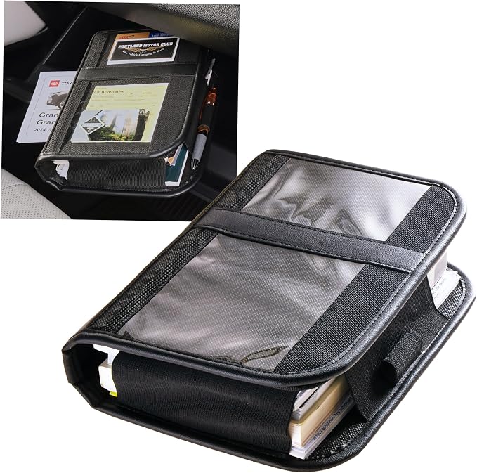 High Road Glove Box Organizer and Car Manual Holder by HighRoad