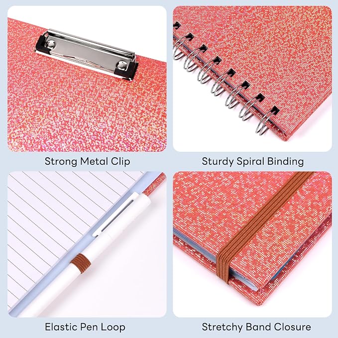 Glitter Clipboard Notebook - Image 4