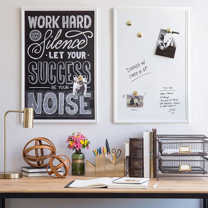 U Brands Magnetic Chalkboard for Walls, Large Magnetic Board, Premium Matte - Image 2