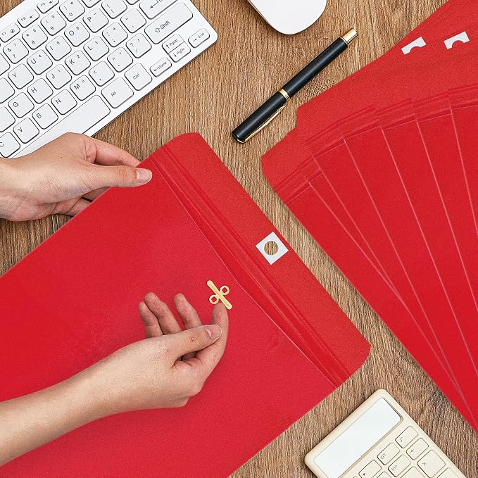 Geyee 50 Pcs 9 x 12 Inch Clasp Envelopes Letter Size Mailing Envelopes - Image 6