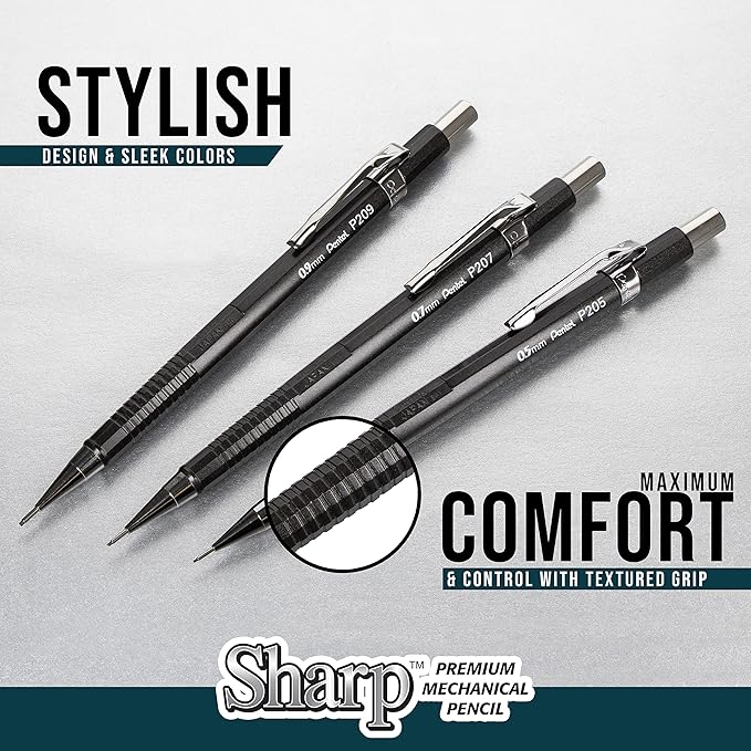 Pentel Sharp Mechanical Pencil, Medium Line - Image 3