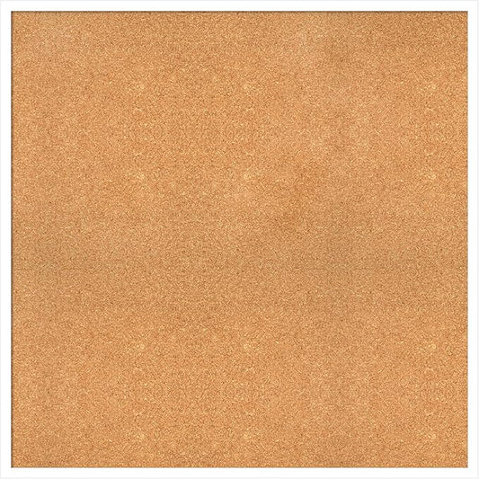 Amanti Art Natural Cork Board for Wall, 35x35 Vision Board with White Frame, Oversize Corkboard Office Decor for Home Organization, Modern Corkboard Pinboard to Display Items for Home Organization in-DeskLoop Office