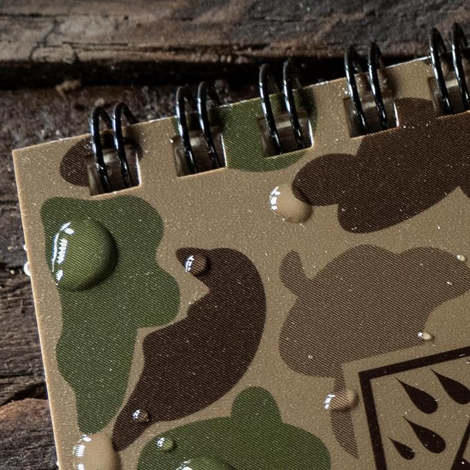 Rite in the Rain Weatherproof Top Spiral Notebook, Duck Camo Cover, Universal - Image 6
