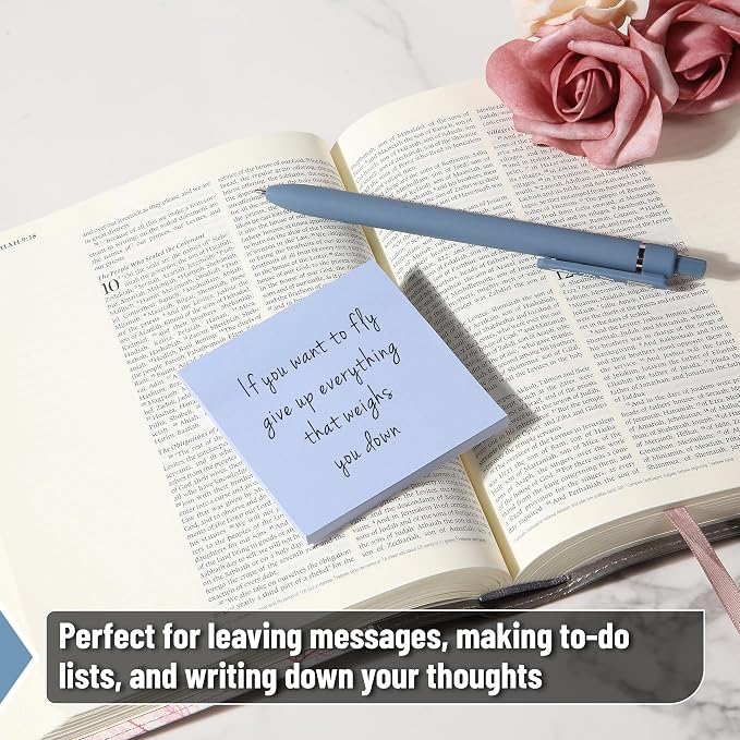 Mr. Pen- Sticky Notes, 12 Pads, 600 Sheets, Whispers of Nature | Sticky Notes - Image 4