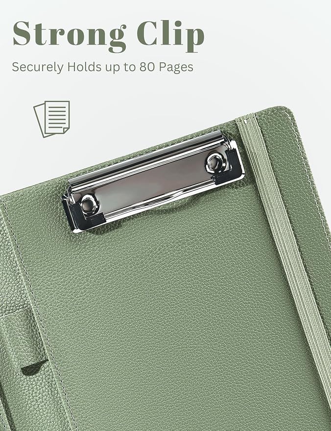 Mymazn Junior Padfolio Portfolio Folder, Small A5 Clipboard - Image 6