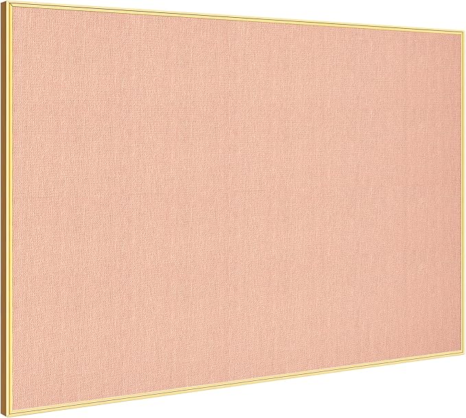 Bulletin Board 30 x 20 inches, Aluminum Framed Fabric Cork Board - Image 9