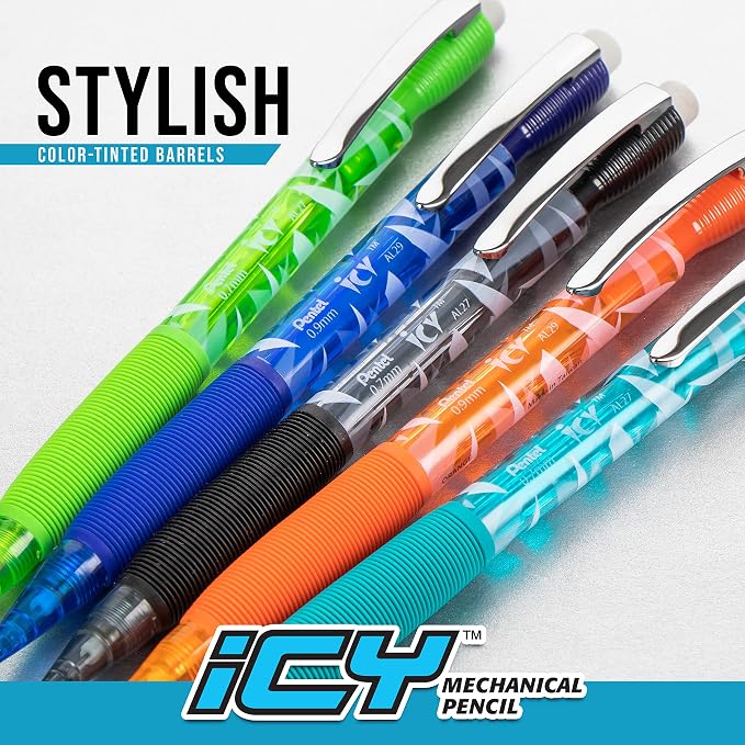 Pentel Icy Razzle-Dazzle Mechanical Pencil, Color May Vary - Image 4