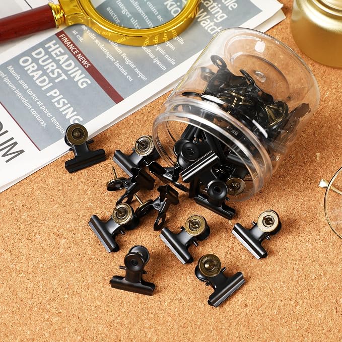 20 Pcs Metal Push Pin Clips 22mm - Image 6