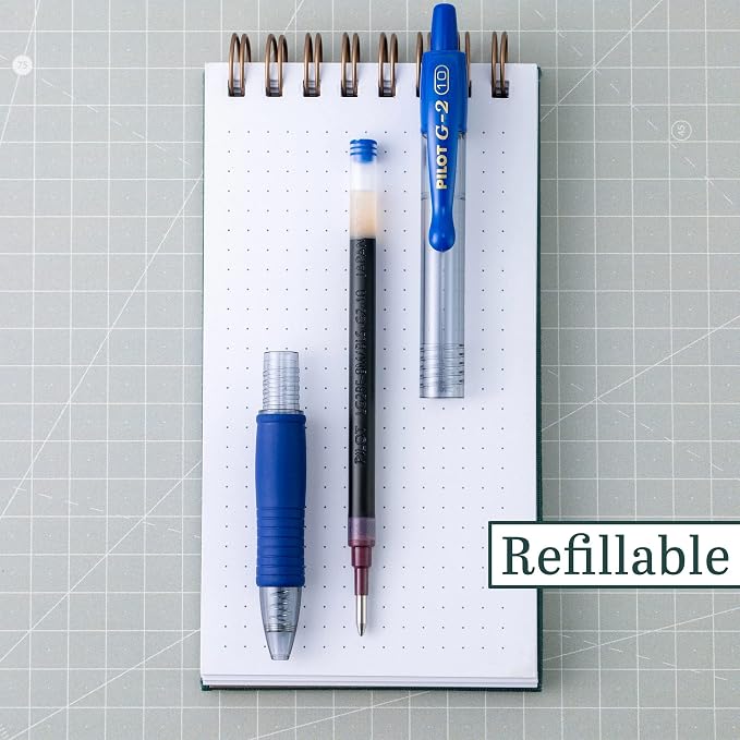 PILOT G2 Premium Refillable and Retractable Rolling Ball Gel Pens, Bold Point - Image 2