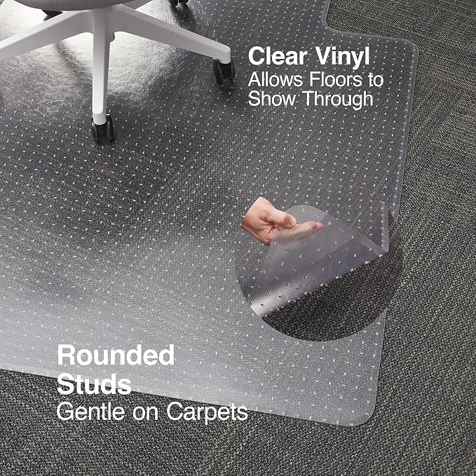 Staples 45X53 Low Pile Chair Mat No Lip - Image 3