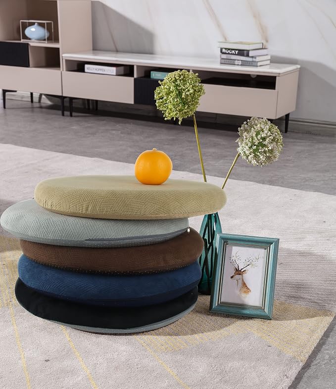 Sigmat Memory Foam Seat Cushion Anti-Slip Soft Round Stool Cushion Chair Pad 16 - Image 7