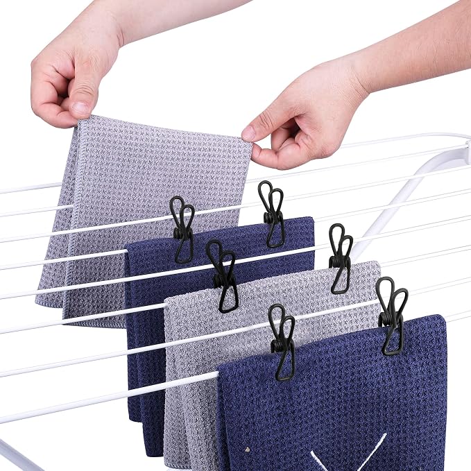 30 Pack Black Chip Bag Clips for Food - Image 4