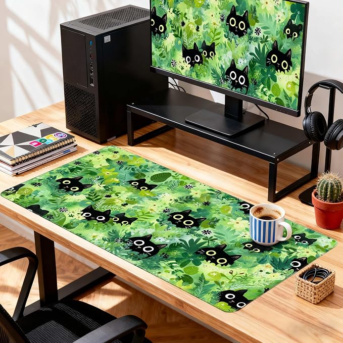 Desk Cover Mat, Extended Large Anime Mouse Pad, Computer Laptop Mat Desk Decor - Image 6