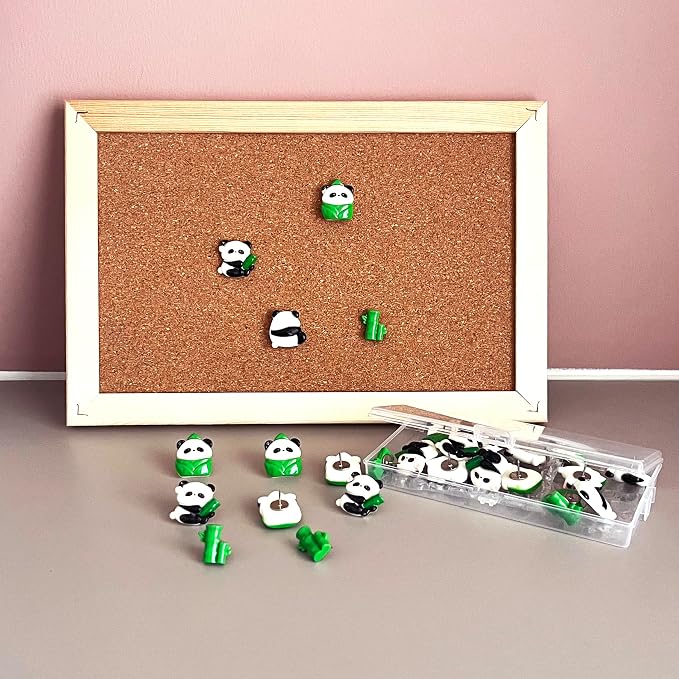 Cute Panda Push Pins - Image 7