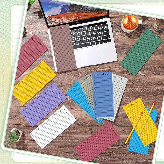 Censen 10 Pack 500 Sheets To Do List Notes Daily Checklist Notepads - Image 6