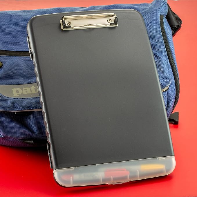 Officemate Low Profile Storage Clipboard, 0.5" Clip Capacity, Holds 8.5 x 11 - Image 2