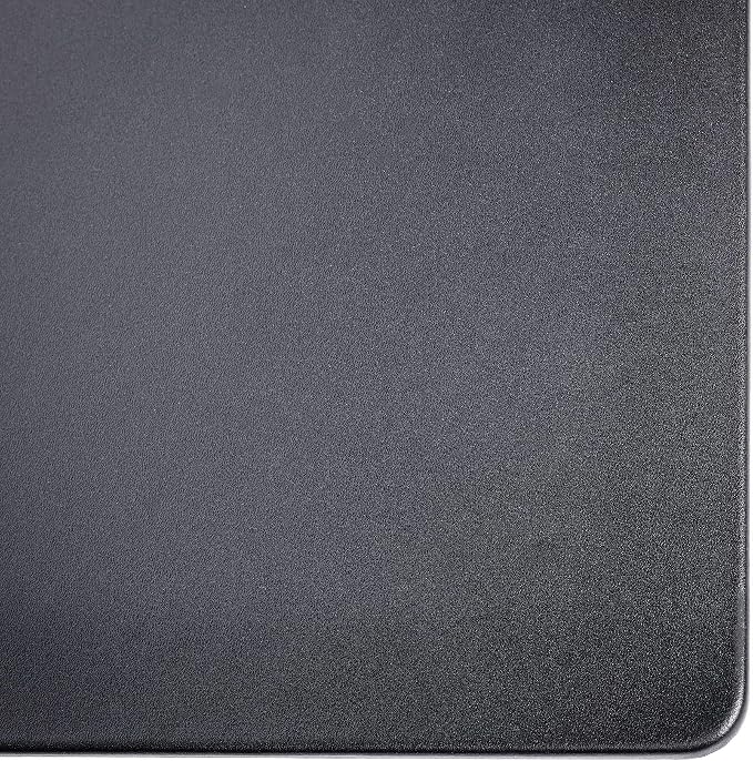 Black Leather 30" x 12.5" Keyboard/Mouse Desk Mat - Image 10