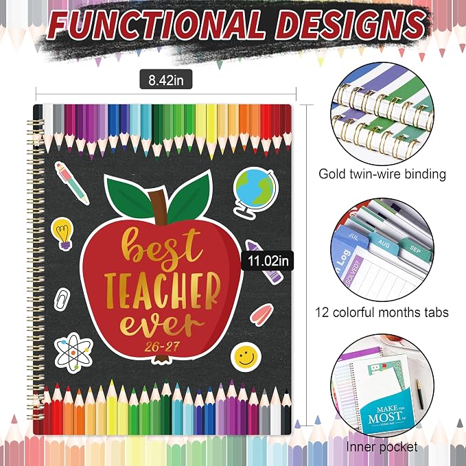 Teacher Planner 2026-2027 for Teacher School - Image 6