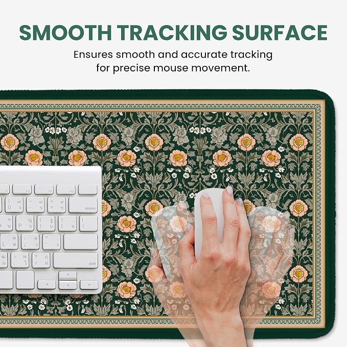 Large Mouse Pad for Desktop, Cute Desk Mat Pad Protector for Work & Gaming - Image 4