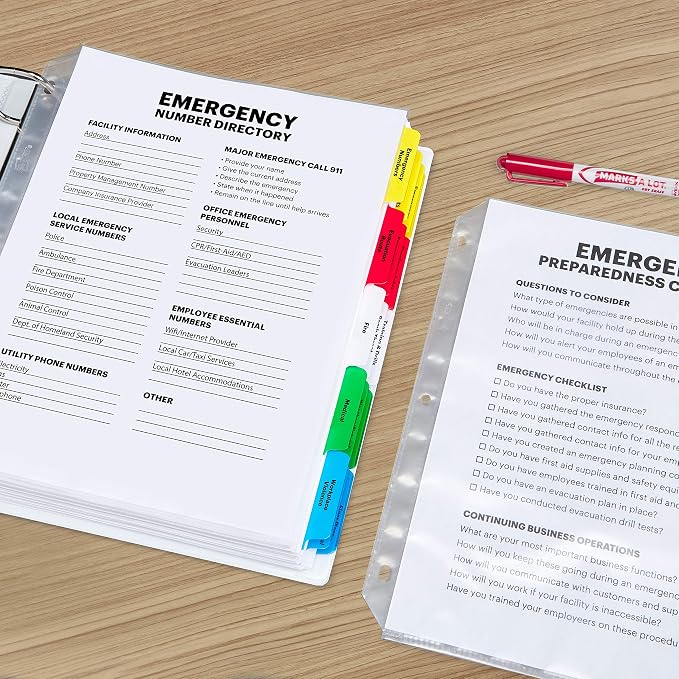 Avery Clear Heavyweight Sheet Protectors, Easy Load, 50 Document Protectors - Image 8